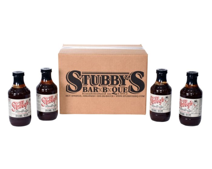 Stubby's BBQ Sauce - 4 Bottles