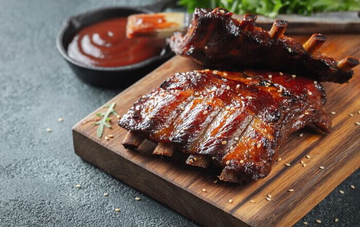 Barbecue Ribs and Chicken