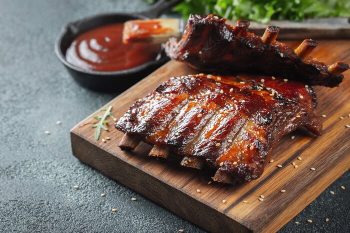 Barbecue Ribs and Chicken